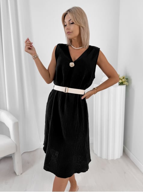 SUKIENKA OLITE CZARNA