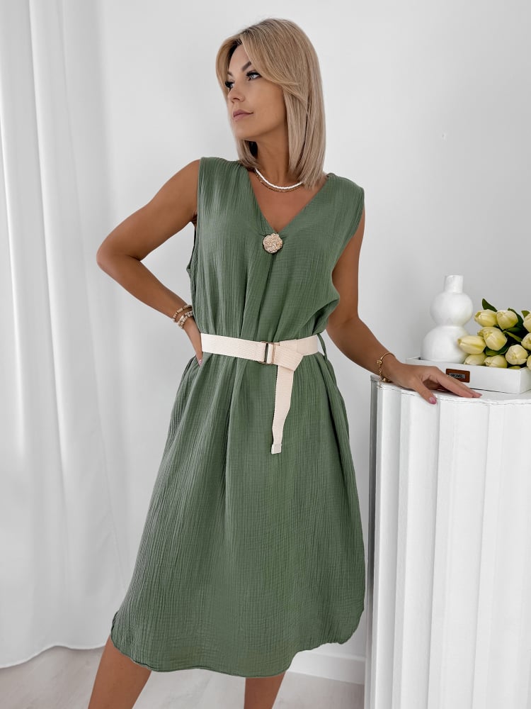 SUKIENKA OLITE KHAKI