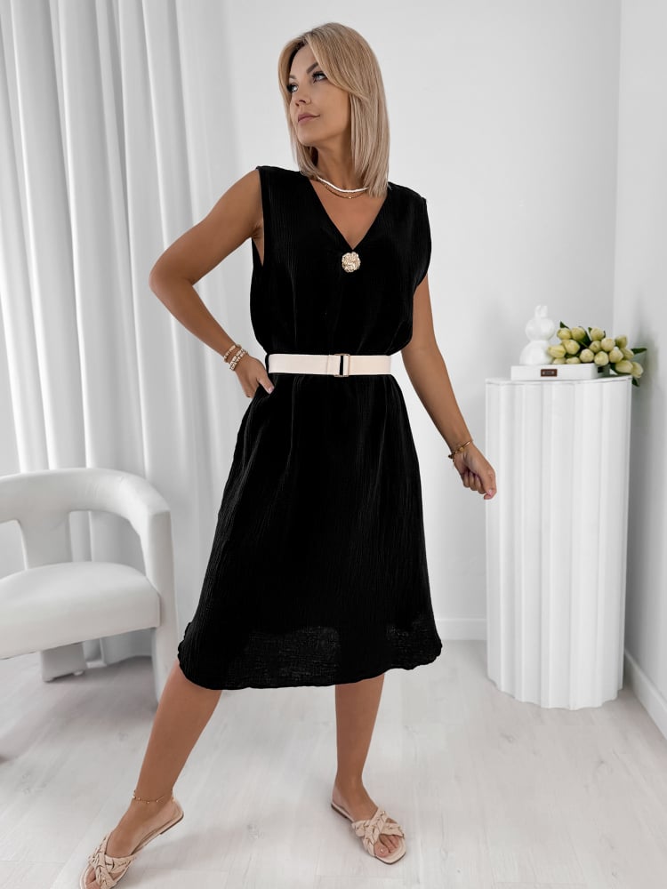 SUKIENKA OLITE CZARNA