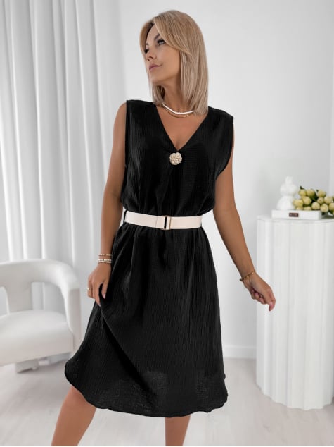SUKIENKA OLITE CZARNA