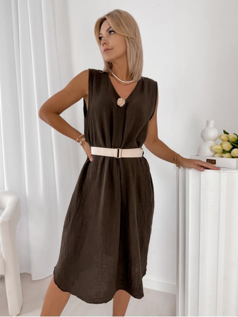 SUKIENKA OLITE BRĄZOWA