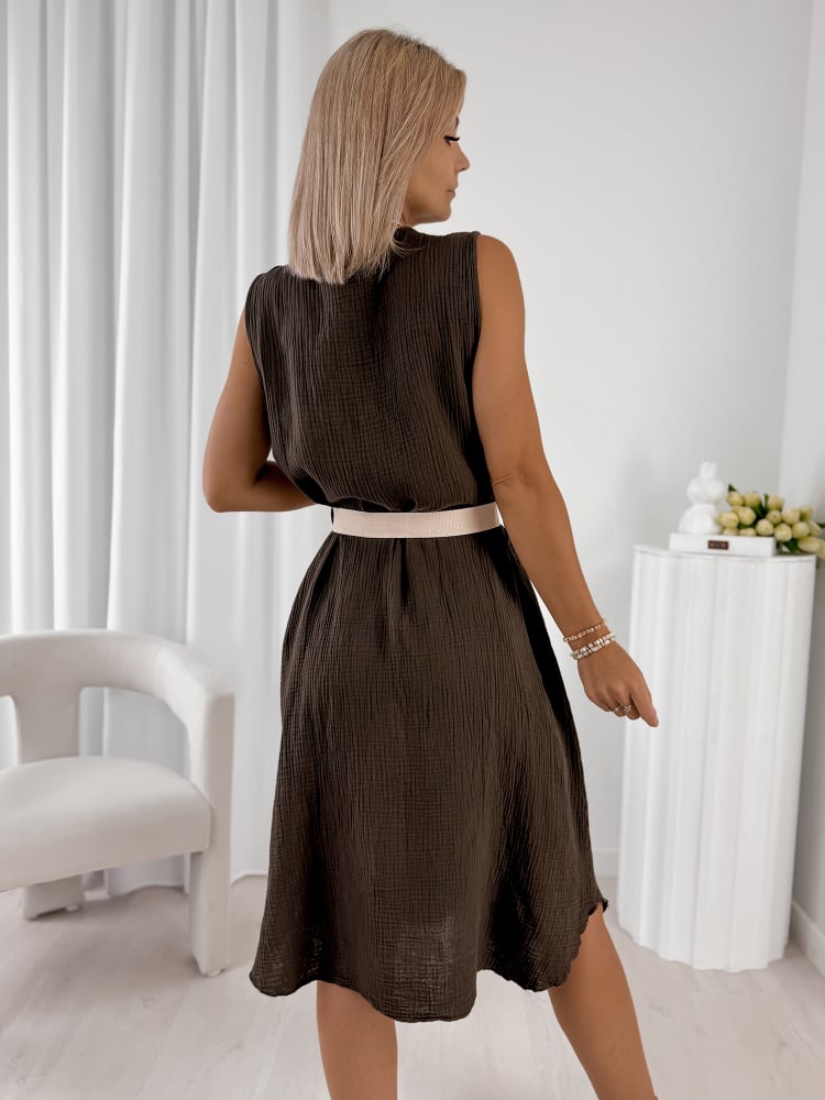 SUKIENKA OLITE BRĄZOWA