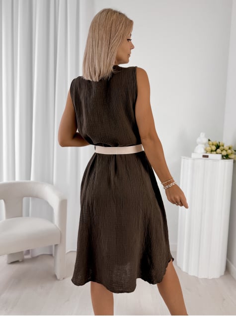SUKIENKA OLITE BRĄZOWA