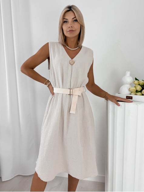 SUKIENKA OLITE BEŻOWA