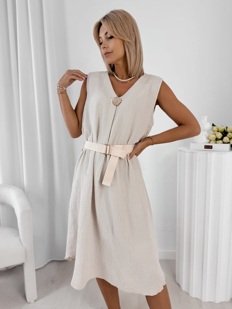 SUKIENKA OLITE BEŻOWA