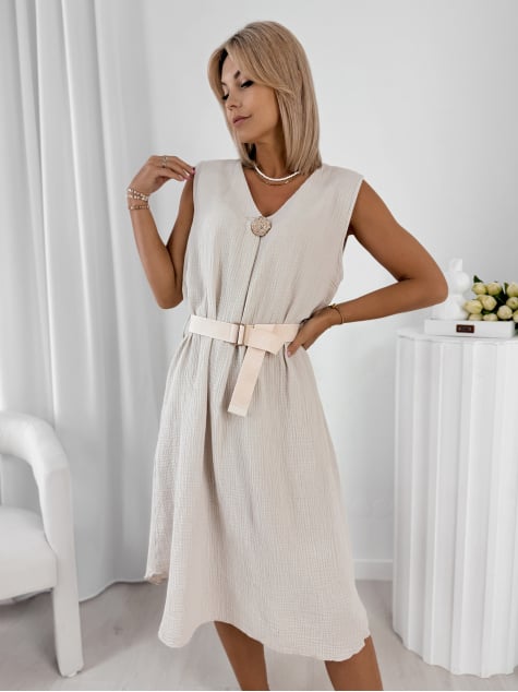 SUKIENKA OLITE BEŻOWA