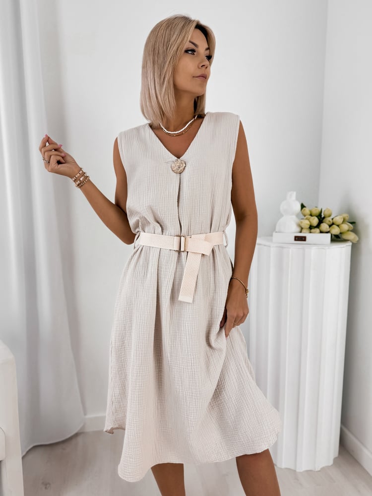 SUKIENKA OLITE BEŻOWA