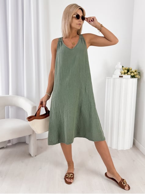 SUKIENKA BORJA KHAKI