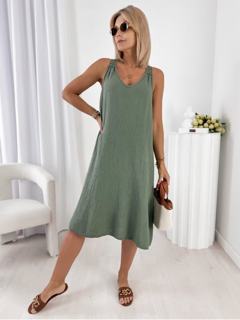 SUKIENKA BORJA KHAKI