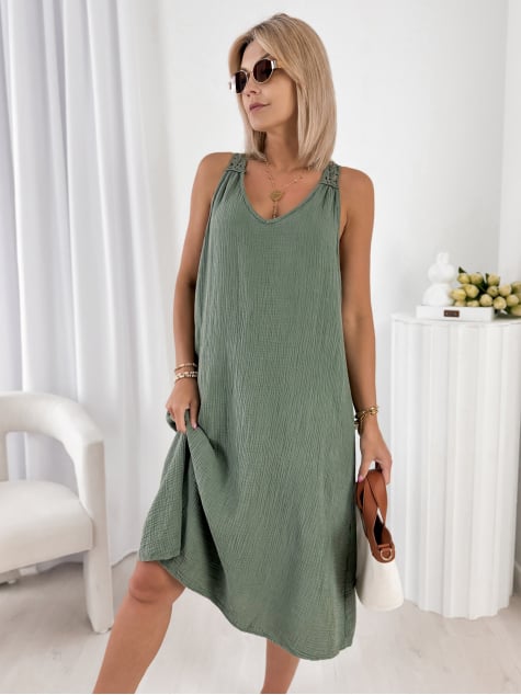 SUKIENKA BORJA KHAKI