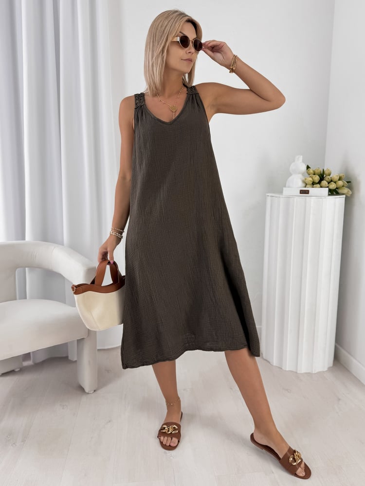 SUKIENKA BORJA BRĄZOWA