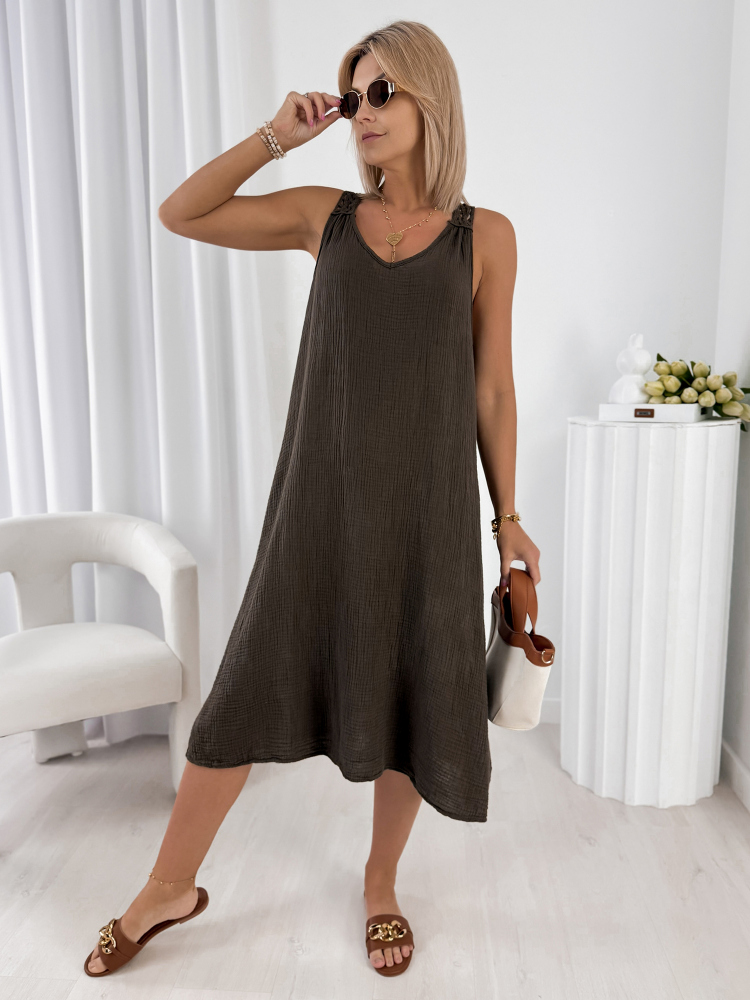 SUKIENKA BORJA BRĄZOWA