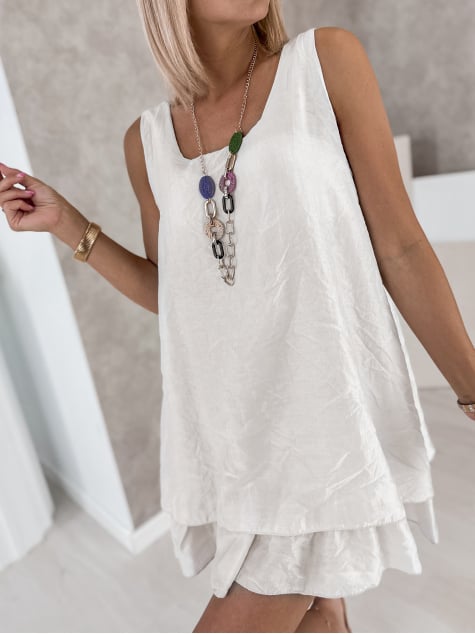 SUKIENKA SANTILANA BEŻOWA