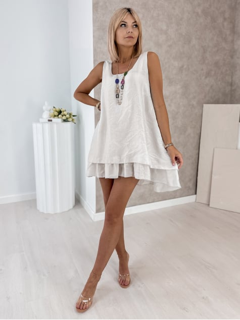 SUKIENKA SANTILANA BEŻOWA