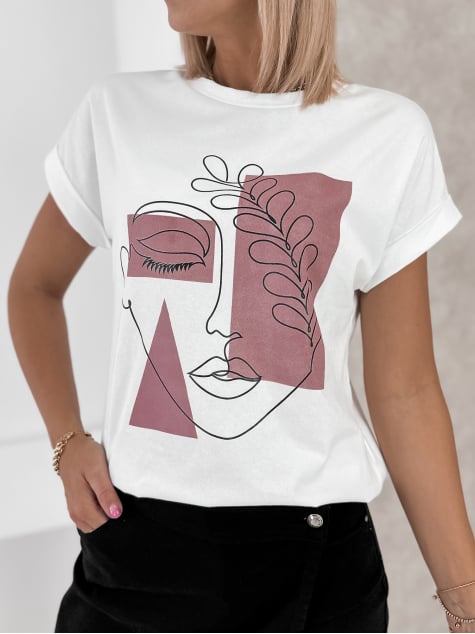 BLUZKA CORRINA BIAŁA