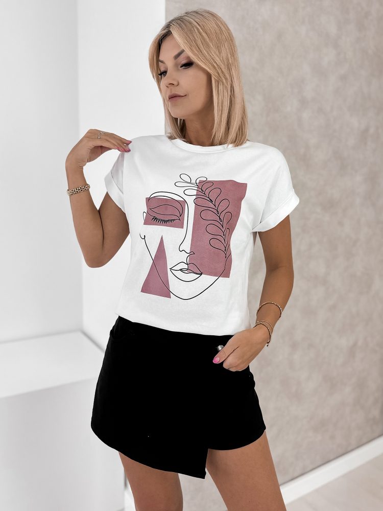 BLUZKA CORRINA BIAŁA