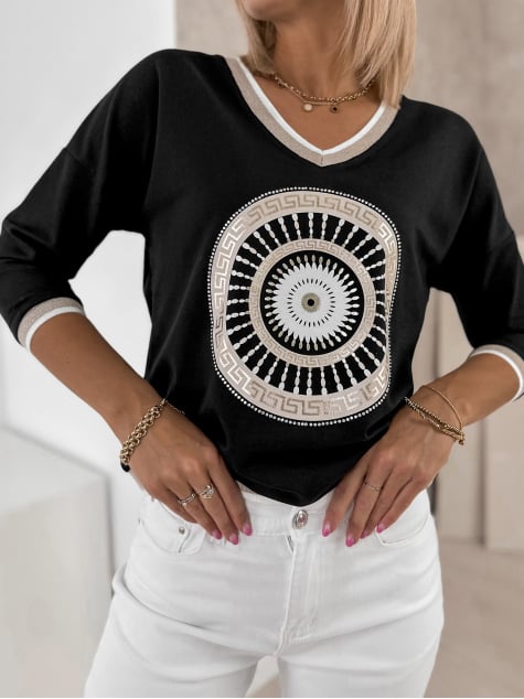 BLUZKA GLORIA CZARNA