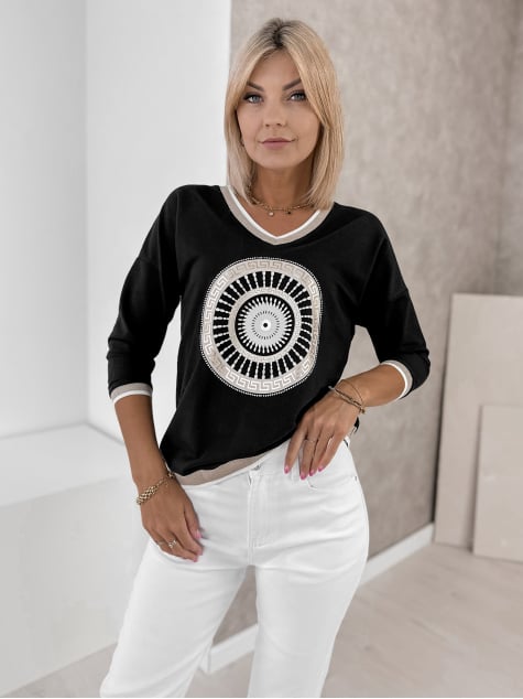 BLUZKA GLORIA CZARNA