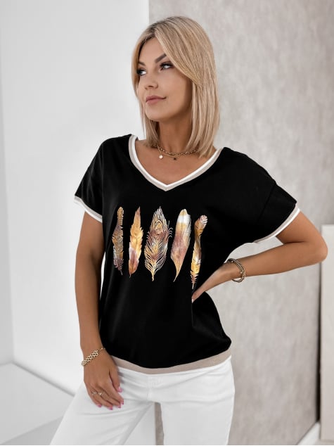 BLUZKA AMPARO CZARNA