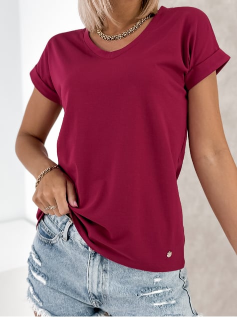 BLUZKA SYLAS BORDOWA