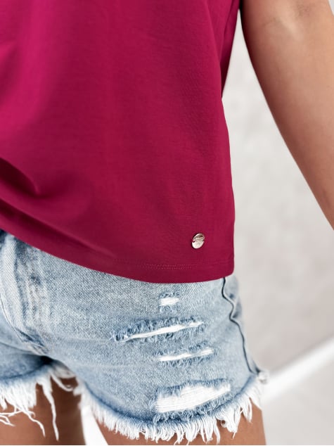 BLUZKA SYLAS BORDOWA