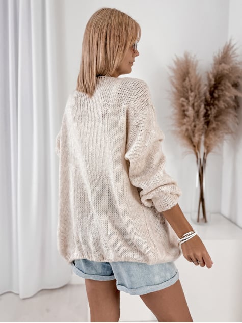 KARDIGAN ANTILA BEŻOWY