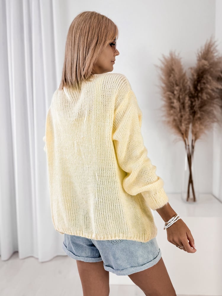 KARDIGAN ANTILA ŻÓŁTY