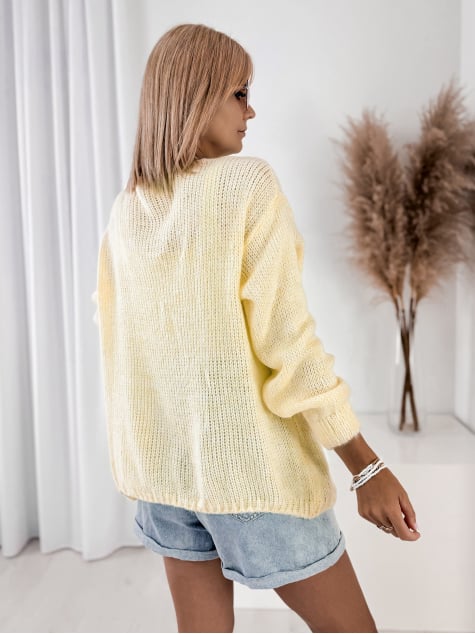 KARDIGAN ANTILA ŻÓŁTY