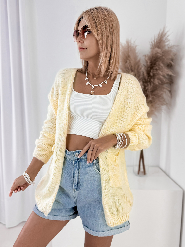 KARDIGAN ANTILA ŻÓŁTY