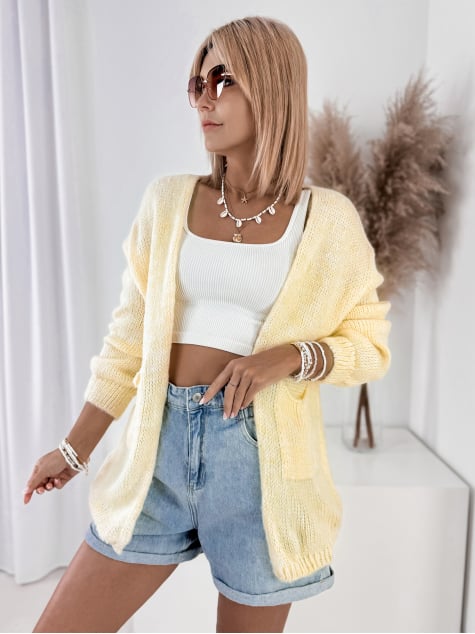 KARDIGAN ANTILA ŻÓŁTY