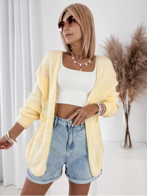 KARDIGAN ANTILA ŻÓŁTY