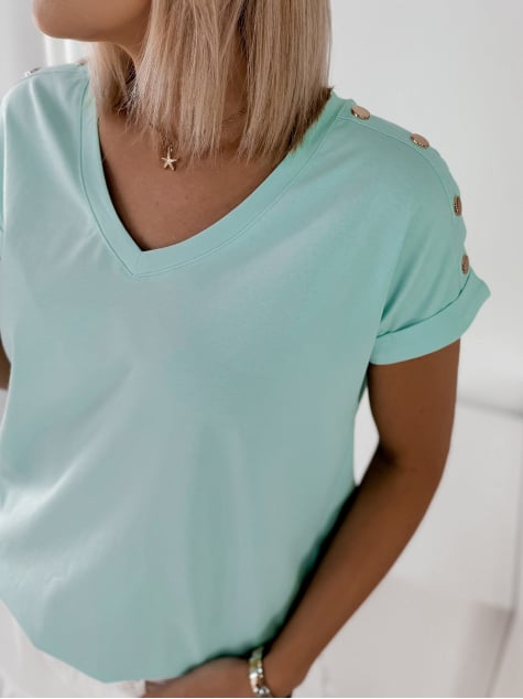 BLUZKA PATSY MIĘTOWA