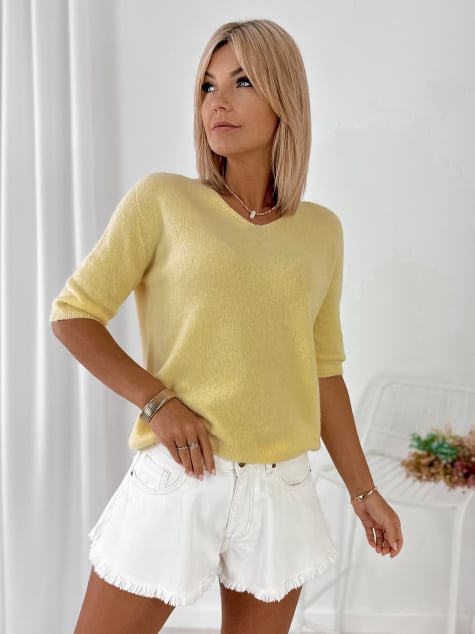 SWETER DIANE ŻÓŁTY