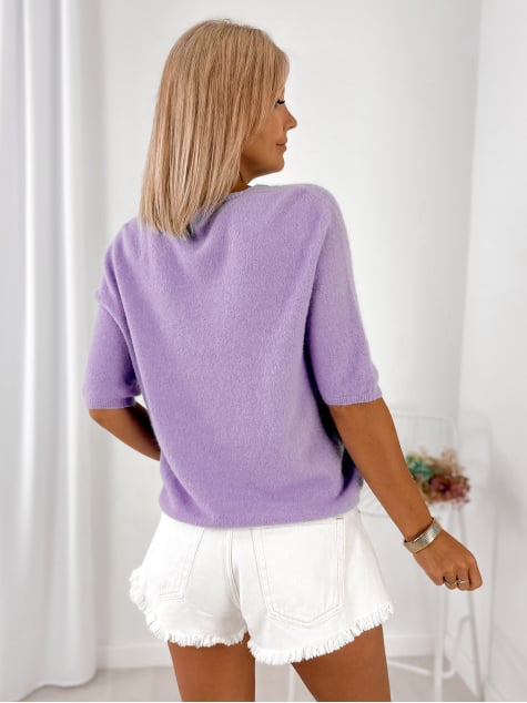 SWETER DIANE FIOLETOWY