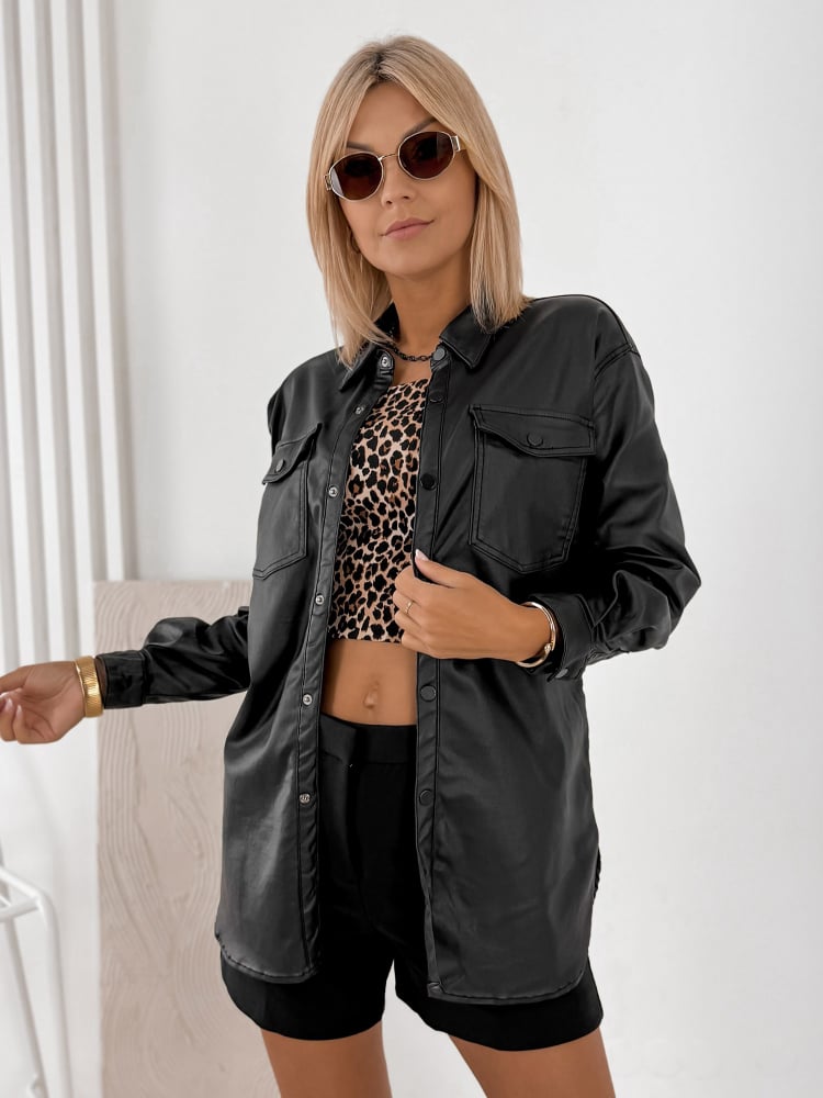 KOSZULA SYLVAINE CZARNA