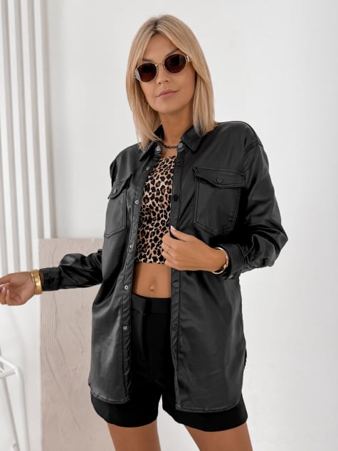 KOSZULA SYLVAINE CZARNA