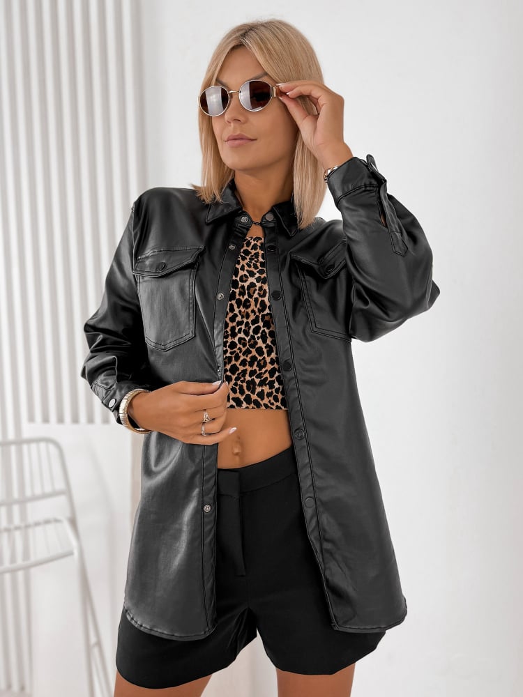 KOSZULA SYLVAINE CZARNA