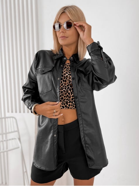 KOSZULA SYLVAINE CZARNA