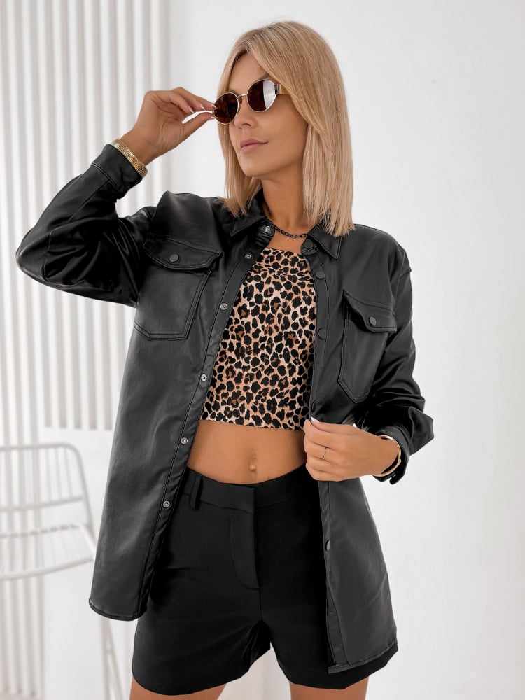 KOSZULA SYLVAINE CZARNA