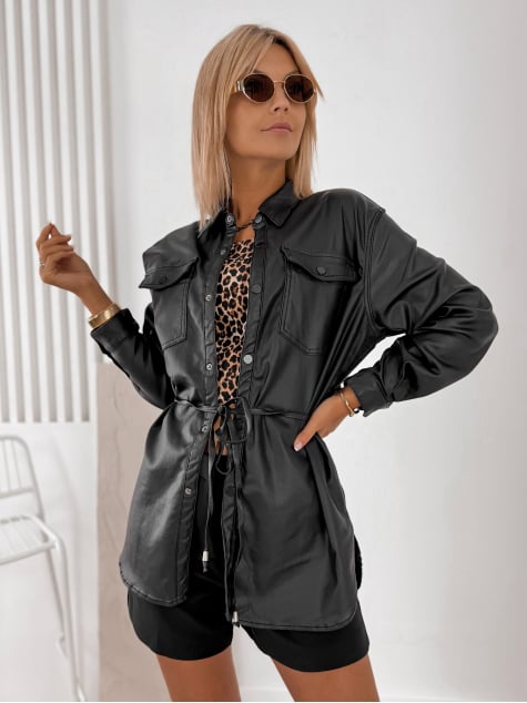 KOSZULA SYLVAINE CZARNA