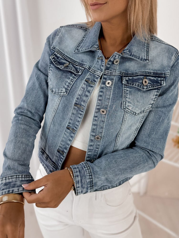 KURTKA MARION JEANSOWA