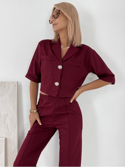 KOMPLET ANGELIQUE BORDOWY