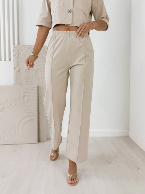 KOMPLET ANGELIQUE BEŻOWY