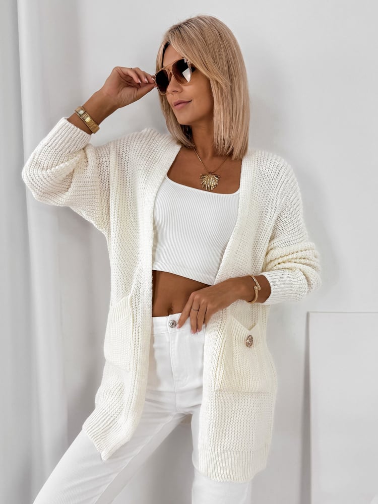 KARDIGAN CLEMENCE ECRU
