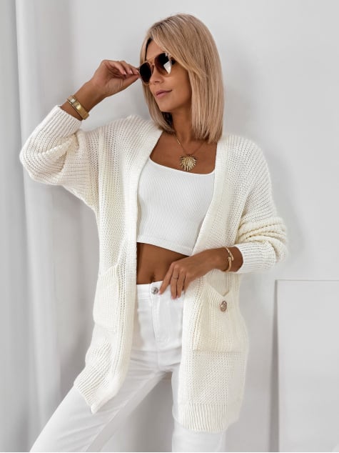 KARDIGAN CLEMENCE ECRU