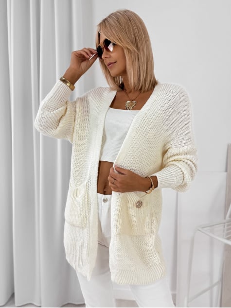 KARDIGAN CLEMENCE ECRU