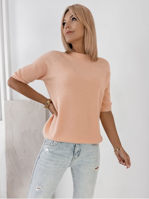 SWETER CASTILLE BRZOSKWINIOWY