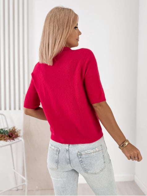 SWETER CASTILLE MALINOWY