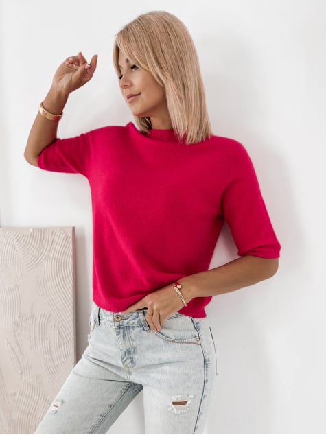 SWETER CASTILLE MALINOWY