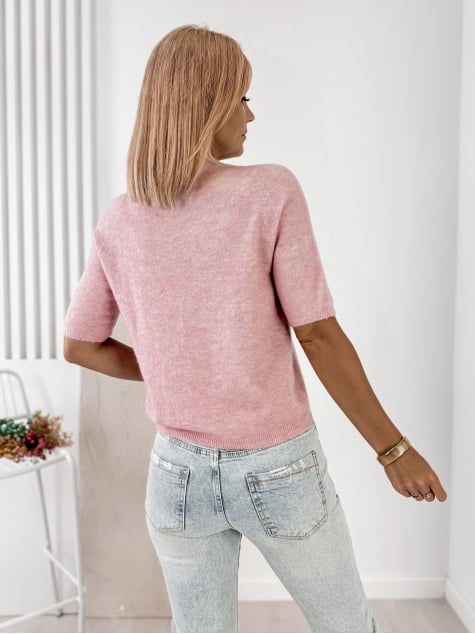 SWETER CASTILLE PUDROWY RÓŻ